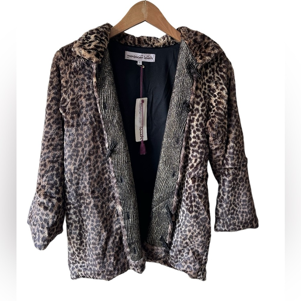 Cheetah Print Moroccan Touch Jacket